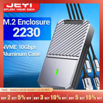 JEYI NVMe M.2 2230 SSD Enclosure 10Gbps USB-C US$9.61 (~A$14.68) Delivered @ Factory Direct Collected Store AliExpress
