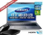COTD - Samsung Ultrabook (13.3" i5) Bundle (Seagate 1 TB HDD + MS Touch Mouse) $799 Delivered