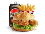 Double Tender Burger Combo for Two $11 @ KFC (App Only)