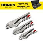 Crescent 3pce Curved Jaw Locking Pliers Set $34.95 + Delivery ($0 C&C/ $99 Order) @ Sydney Tools