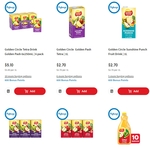 600 Bonus Flybuys Points (Worth $3) on Golden Circle Fruit Drinks, Juices & Cordials $2.60 - $5.80 @ Coles