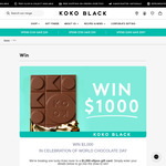 Win a $1,000 EFTPOS Gift Card from Koko Black