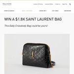 Win a $1,800 Saint Laurent Gaby Crossbody Bag or 1 of 4 $100 Gift Cards from GPT Property Management [VIC/NSW]