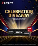 Win a Kingston FURY Renegade w/Heatsink PCIe Gen4 NVMe M.2 SSD - 2TB Worth $299 from PLE