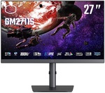 Cooler Master GM2711S 27" QHD Ultra-Speed 180Hz IPS Gaming Monitor $279 + Delivery + Surcharge @ Centrecom