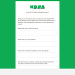 Win a $500 Snack Bar Prize Hamper for Your Office from Koja