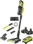 Ryobi 18V ONE+ HP Brushless Stick Vac with Dual Roller Kit R18XSV9PET142 $499 ($0 C&C/ in-Store/ OnePass) @ Bunnings