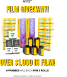 Win 1 of 8 Packs of 5 Rolls of Analog Film from Australian Analog