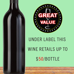 Unlabelled Barossa Valley Shiraz at $99/Dozen (Export Stock) Delivered @ Skye Cellars (Excludes TAS & NT)