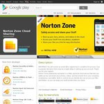 Norton Zone Powered by Symantec 5GB Cloud Storage Android App FREE