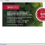 GraysOnline $20 Wine Voucher - Valid Until 22nd January 2013