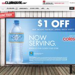 Mount Franklin Coles Coupon $1 off