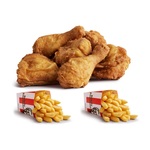 6 Pieces of Original Recipe Chicken and 2 Regular Chips for $10 (Online Only, Pickup Only) @ KFC App