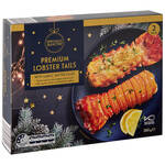 Lobster Tails with Garlic Butter Glaze 2pk/380g $34.99 @ ALDI