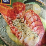 Lobster Tails with Garlic Butter Glaze 2pk/380g $34.99 @ ALDI