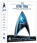 Star Trek: Original Motion Picture Collection 1 to 6 Blu-Ray US$38.34 delivered @amazon.com