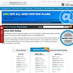 50% off Australian Web Hosting - Servers Australia
