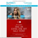 25% off Sale Items at Surstitch (Min Spend $60) Free Delivery