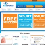 $50 off $149 Spent on Contact Lenses at Oz Contacts + Free Delivery