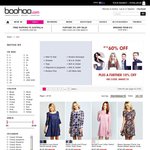 boohoo.com 10% off Sale Items. Leggings from $3.60 + Postage