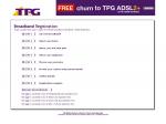 Brand New ADSL 2+ Peak/Off Peak Plans from TPG