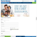 Win 1 of 400 $100 Harvey Norman Gift Cards from Harvey Norman