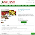 Cabot Health Weight Loss Pack Only $51 - Save 50%