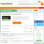 TopCashBack: 3 to 10% Back on GreenManGaming Purchases