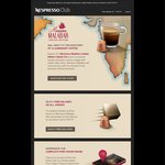 Nespresso Free Standard Delivery till 1st April (Min 50 Capsules)
