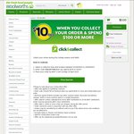 Woolworths - $10 off When You Spend More than $100 and Collect