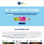 Get $5 from ME Bank for posting and tagging #moneyfornothing and @mebank on Instagram or Twitter
