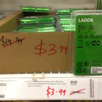 8x NiMH batteries (4xAA, 4xAAA), $3.99 from IKEA Richmond, VIC