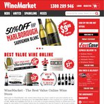 WineMarket 20% off until Midnight Only. Min Spend $70