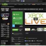 12 Months Xbox Live Gold Subscription $30.40 USD $41.43 AUD @ Gaming Dragons
