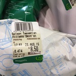 Salmon Tas Atlantic Fillets Skin On for $17.93/kg (was $29.89/kg) at Woolworths Forest Hill VIC