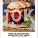 Jus Burgers (WA): $10 Burgers for 10 Hours