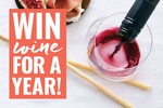 Win a Year's Worth of Wine Worth over $3,000 by Signing up to E-Newsletter from Delicious Magazine