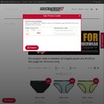 Mens and Ladies All Single Packs $5 + $3 Shipping (Free for Orders over $50) at Frank and Beans Underwear