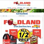 [SA] Foodland 1/2 Price: Coke 1.25L $1.49, Pringles 134g $1.49, Doritos 170g $1.64, Thins 175g $1.59, Omo 2KG/2L $9.99 + More