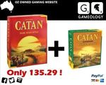 Catan Original + Any Expansion = $115 Shipped (RRP: $138) @ Gameology eBay