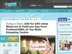 $30 for $55 value Manicure & Pedicure Spa from ProfessioNAIL at Top Ryde Shopping Centre