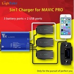 5 in 1 USB Battery Charger for DJI Mavic Pro: USD $42.04 (AUD $58.33) Shipped @ LighTake