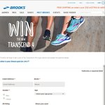 Win a Pair of Transcend 4 Runners Worth $269.95 from Brooks