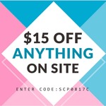 $15 off at Scoopon. No Minimum Purchase Required