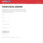Win 1 of 5 $1000 SportsPower Gift Cards or 1 of 15 $100 SportsPower Gift Cards in Your Local Legend Competition