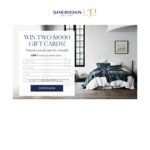 Win Two $1000 Gift Cards for You and a Friend from Sheridan