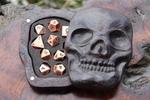 Win a Wooden Skull Case With Set of Metal RPG Dice worth ~US$250 from Easy Roller Dice