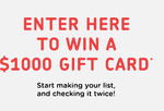 Win a $1,000 GiftCard for and from Seed Heritage