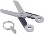Mini Portable Stainless Steel Scissors with Keychain for USD $0.69 (Approx AUD $0.88) @ Zapals
