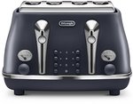  Delonghi Icona Elements 4 Slice Toaster - Blue - $43.20 (RRP $189) Delivered @ Amazon AU